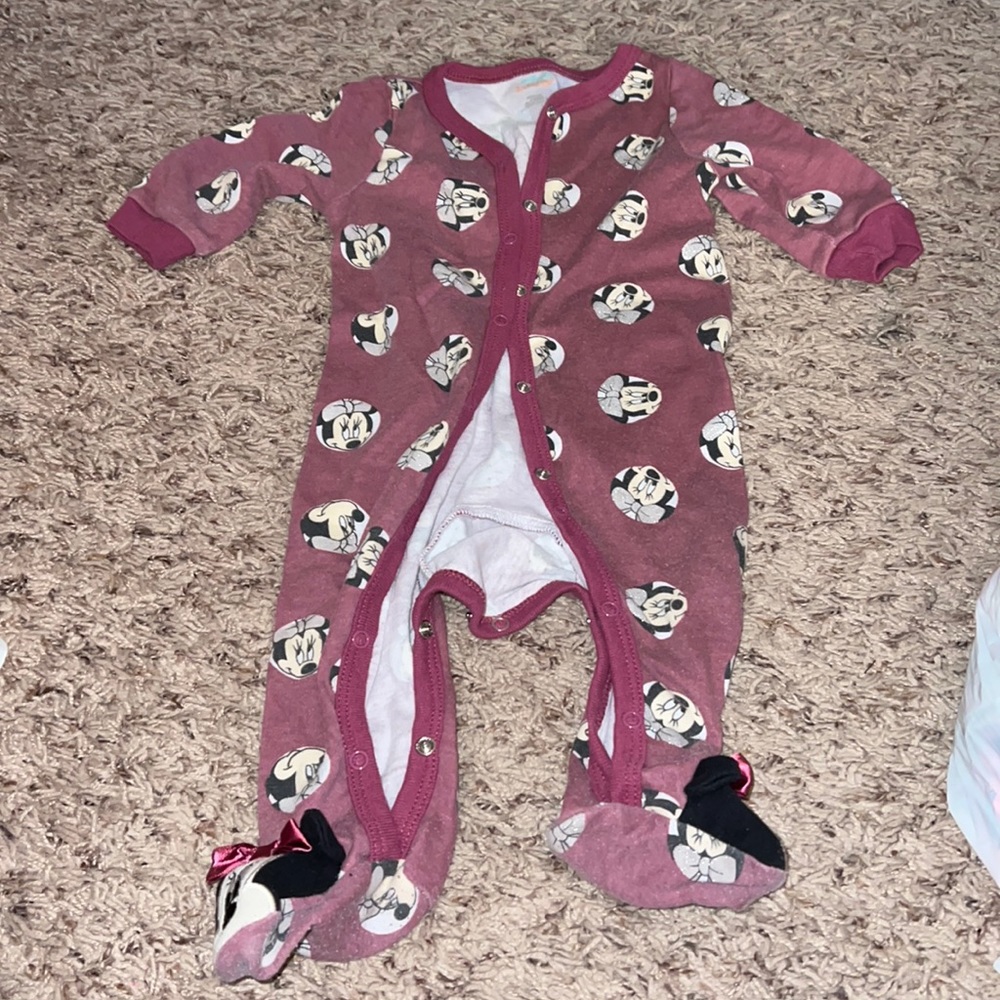 Minnie Mouse onesie!